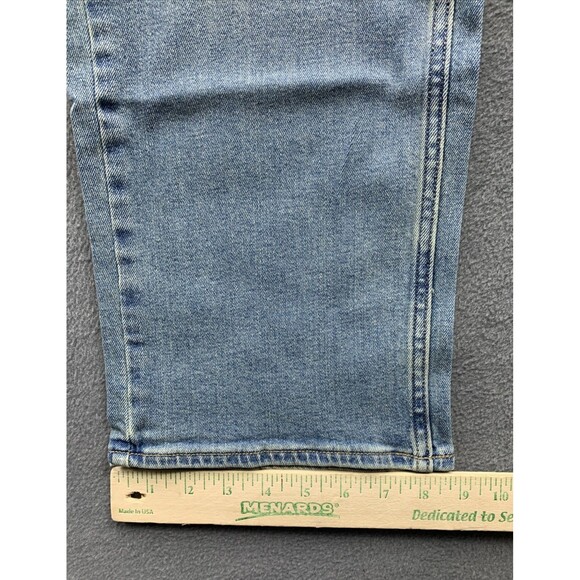 Old Navy Mens Denim Jeans Men's Straight Distressed Blue Size 38X30 - Picture 6 of 16